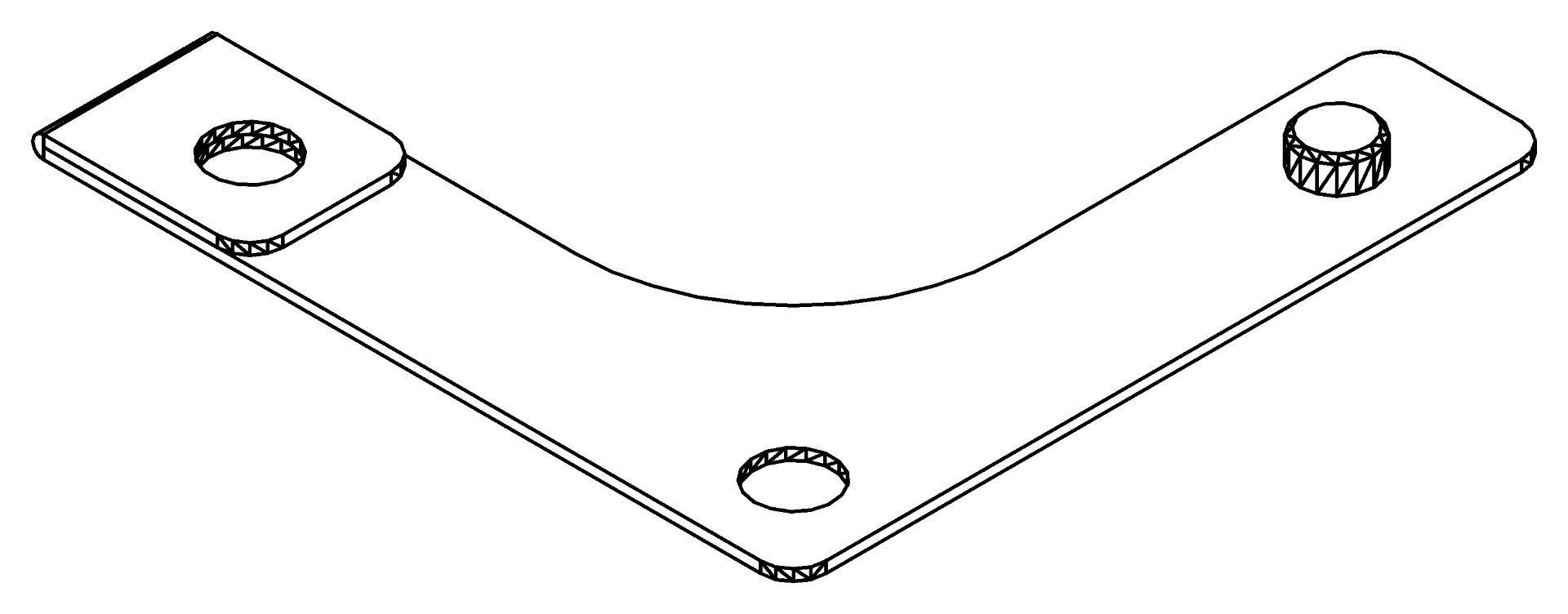 Traufendreickblech, 3500, L70, , Farbe: Blank