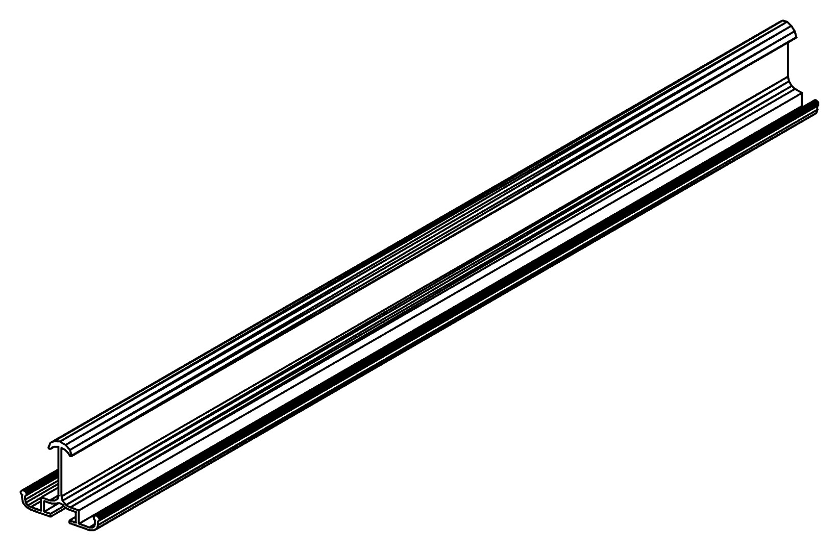 Zwischenprofil, 4241, L313, , Farbe: Blank