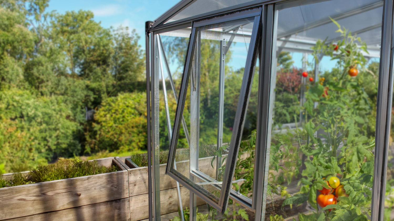 Z Seitenfenster, Farbe: Aluminium eloxiert