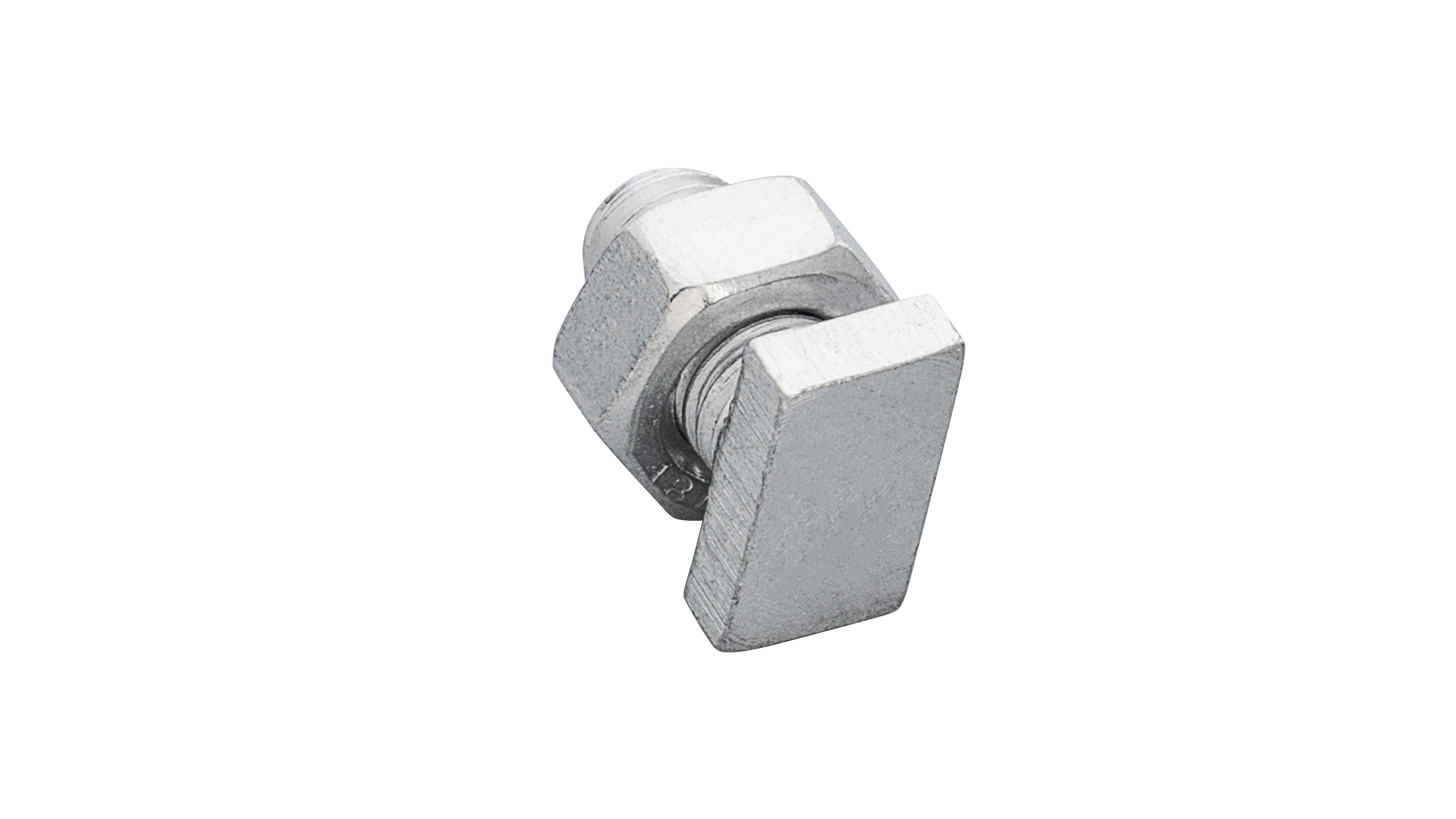 Universalschrauben und Mutternsatz, Farbe: Aluminium eloxiert