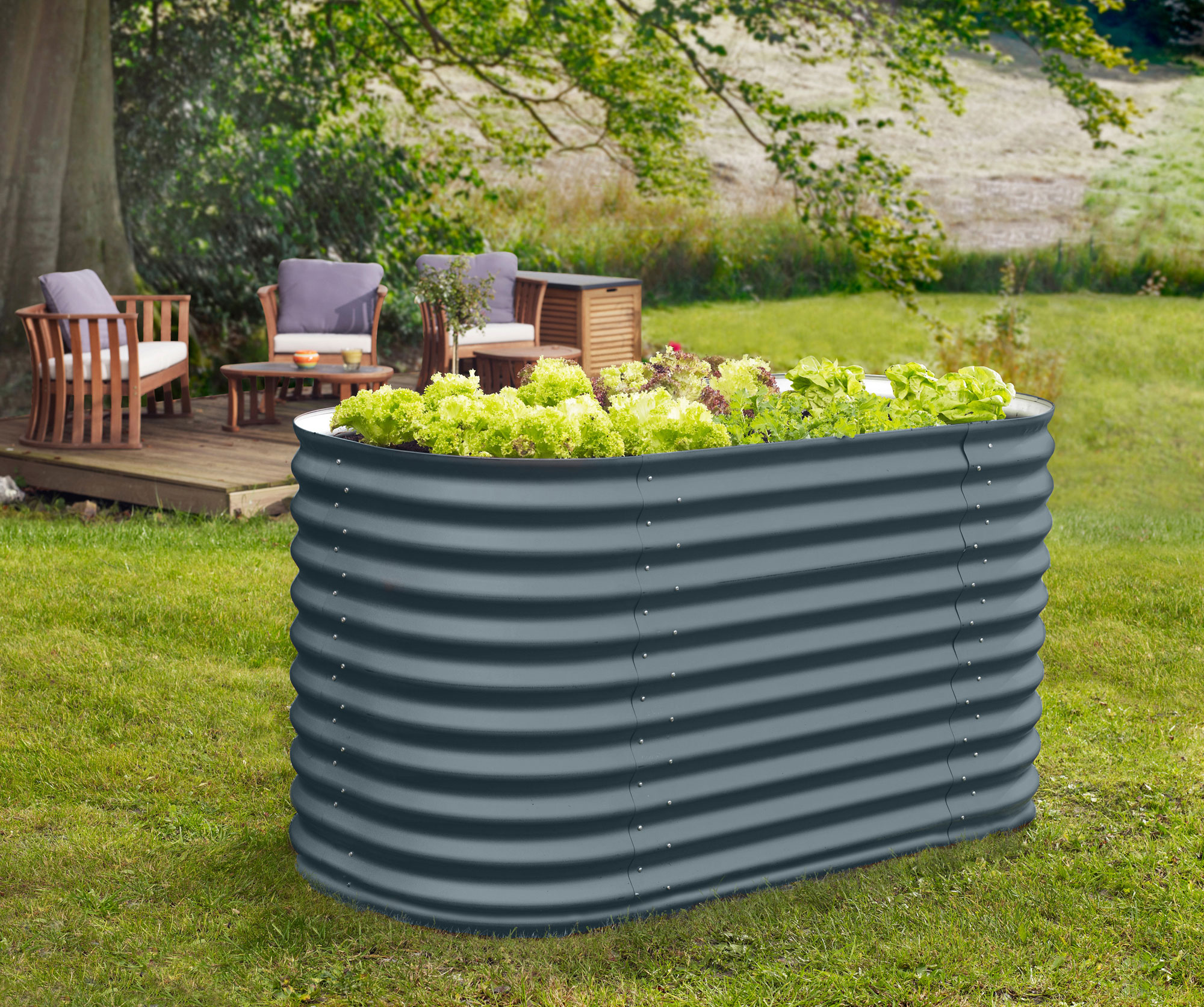 Hochbeet Vita 858, Farbe: Granit