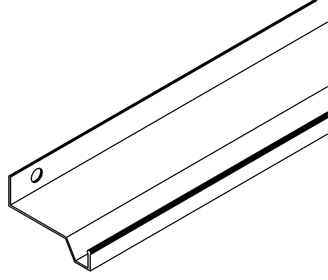 Bodenprofil 5, vorne, 4222, L3106, , Farbe: Blank