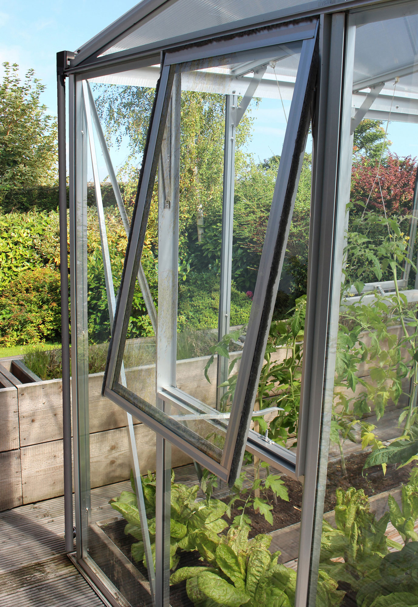 Z Seitenfenster, Farbe: Aluminium eloxiert