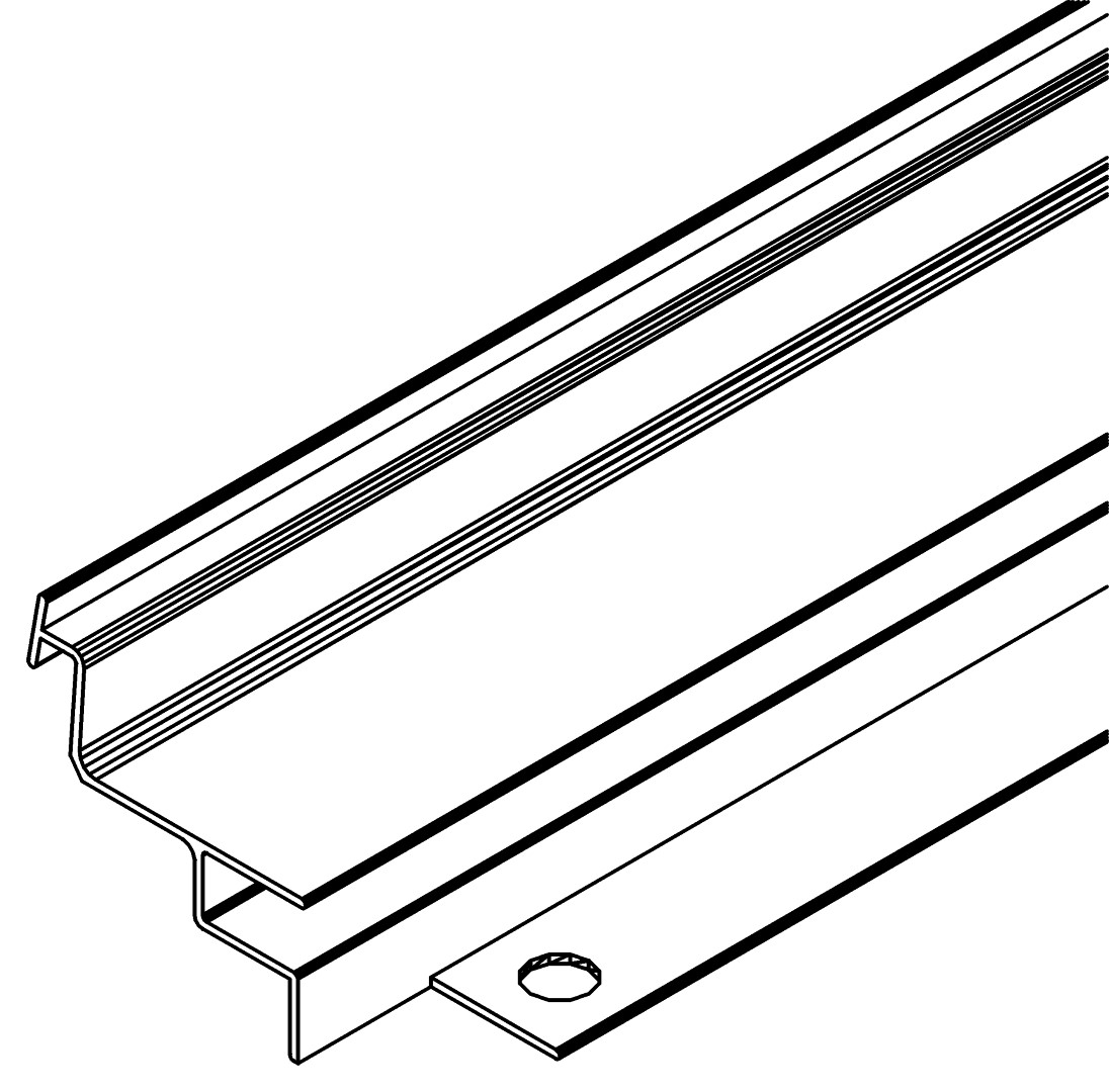 Fensterscharnier, 2261p, L247, , Farbe: Blank