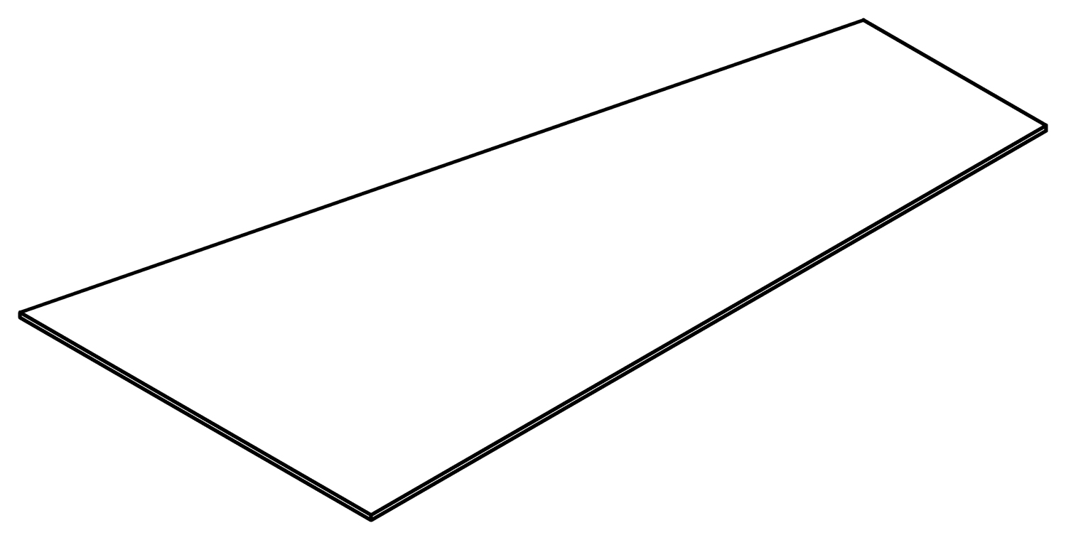 HKP 4mm 610 x 165/317 Ida groß