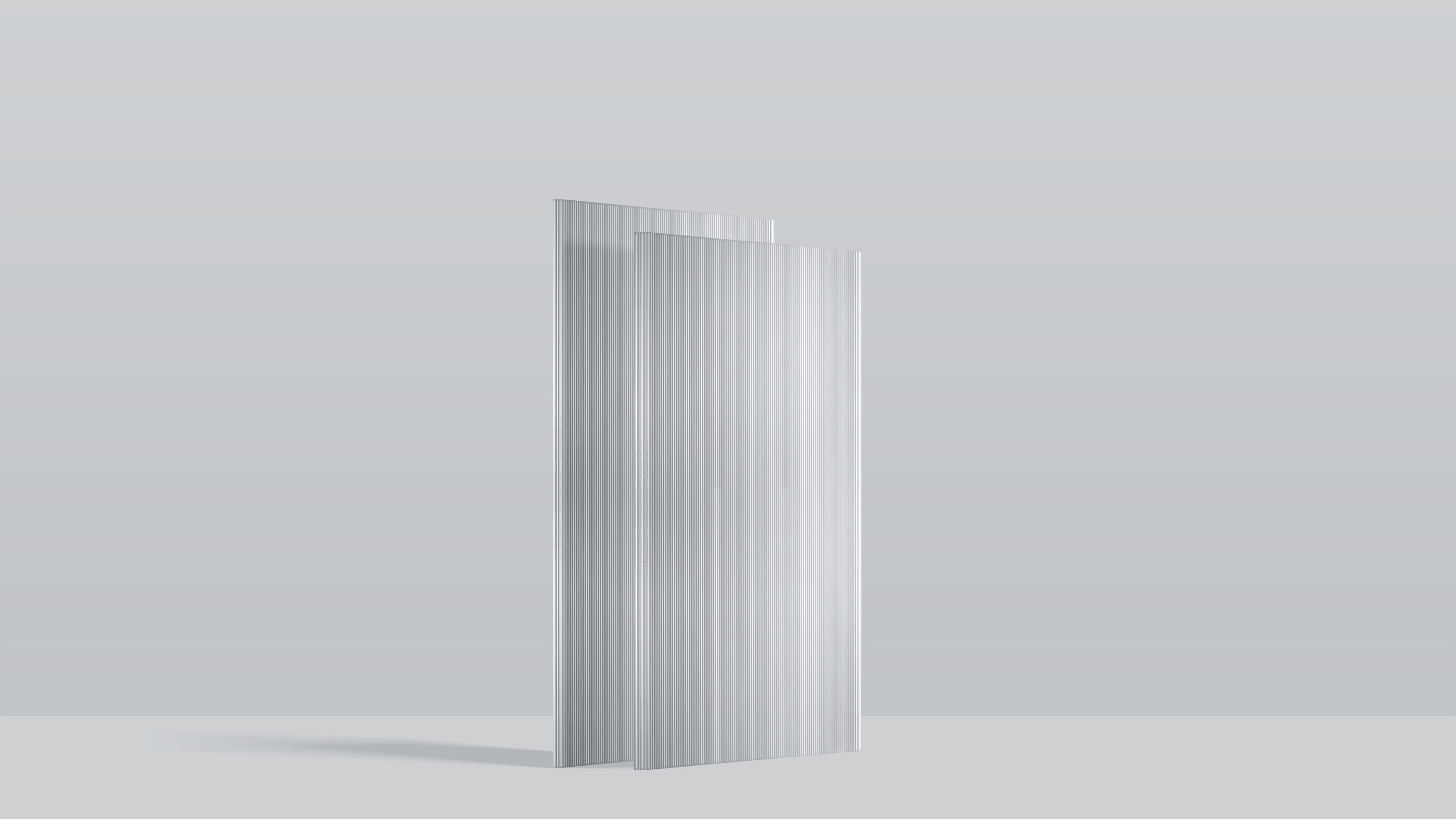 HKP-Set, Farbe: Transparent, verglast mit: Hohlkammerplatten (HKP)