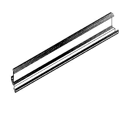 Zwischenprofil, Seite L, 4071, L1899, , Farbe: Blank