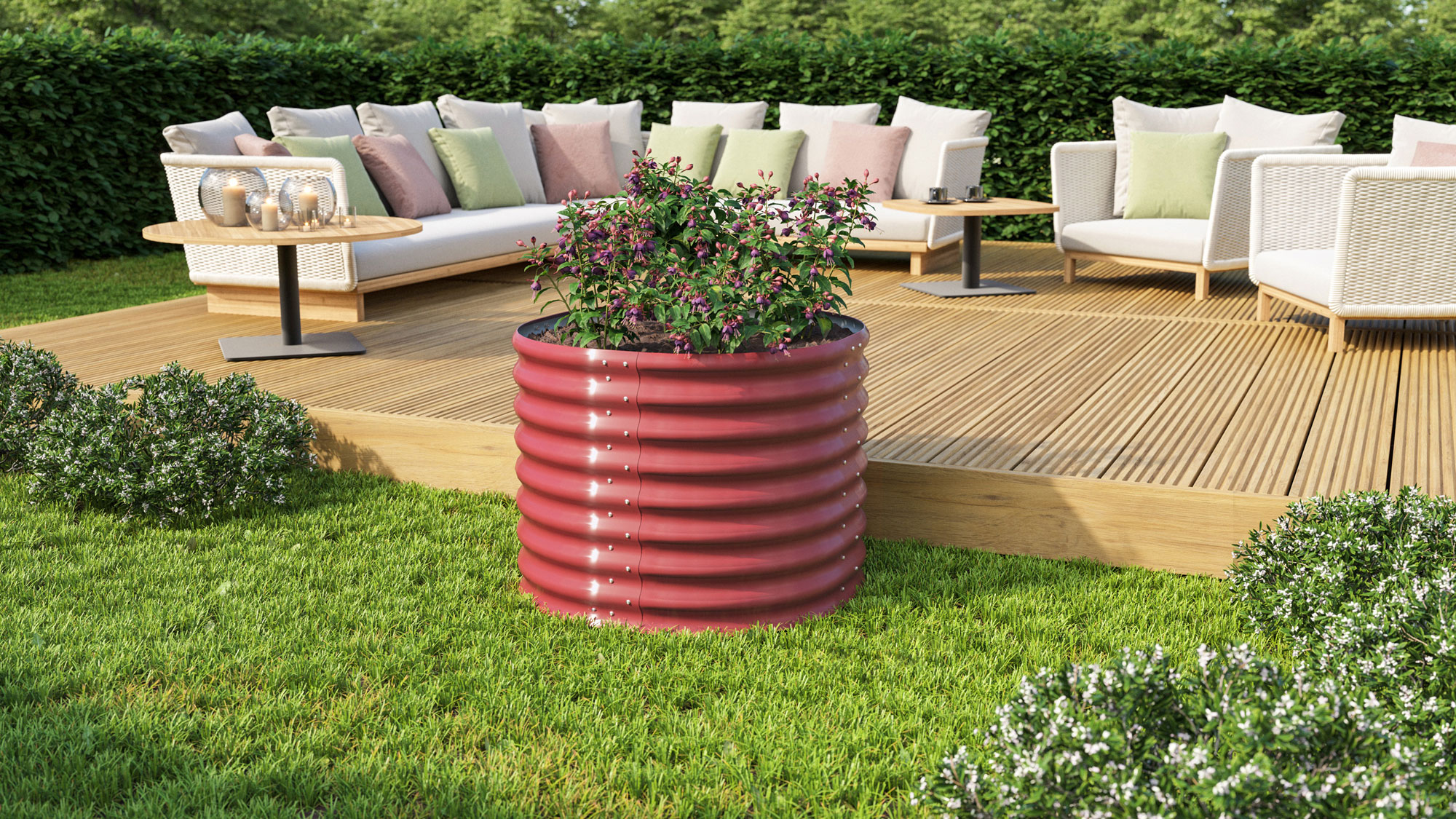 Hochbeet Vita 630, Farbe: Rubin