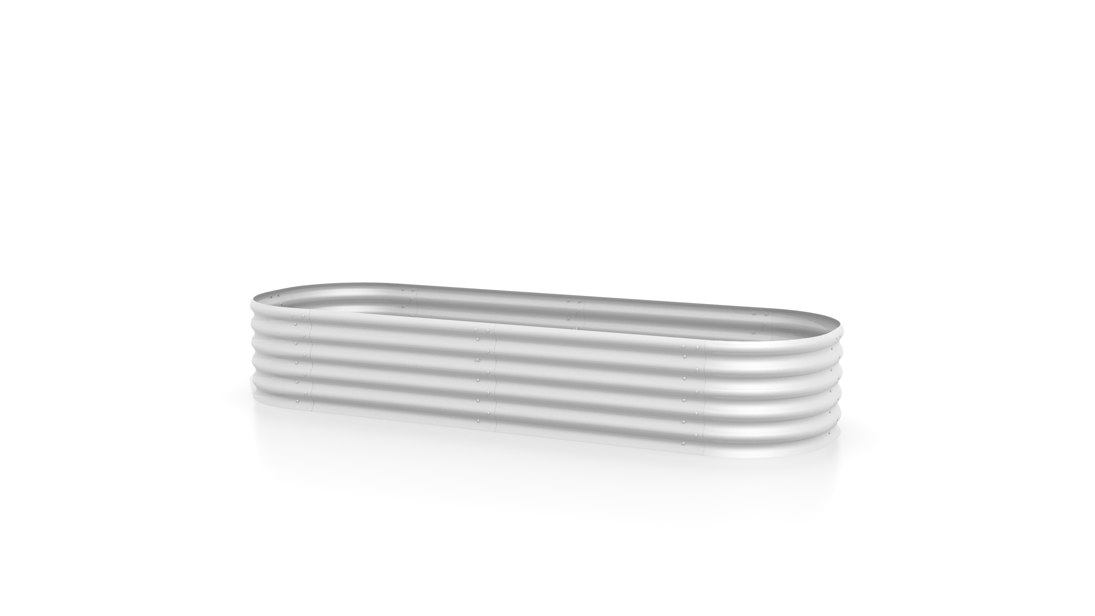 Hochbeeterweiterung 401, Farbe: Zincalume blank
