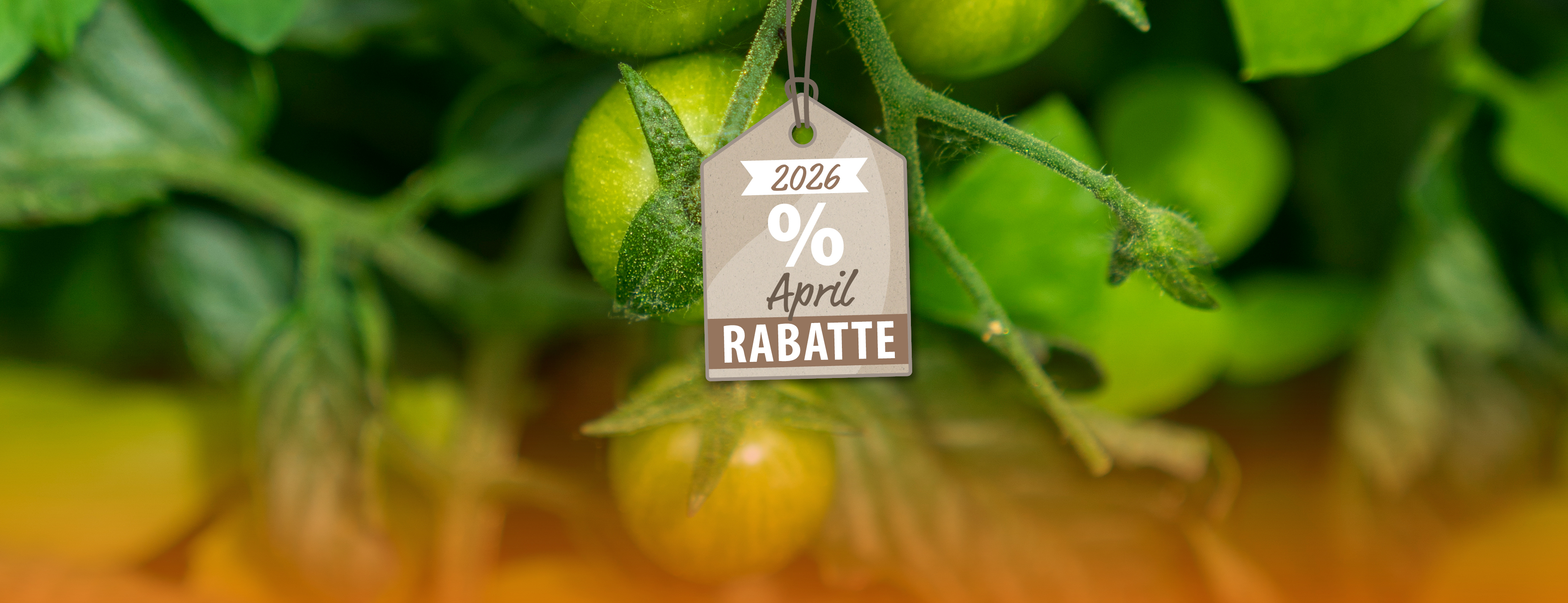 Temperaturen rauf – Preise runter. April-Rabatte
