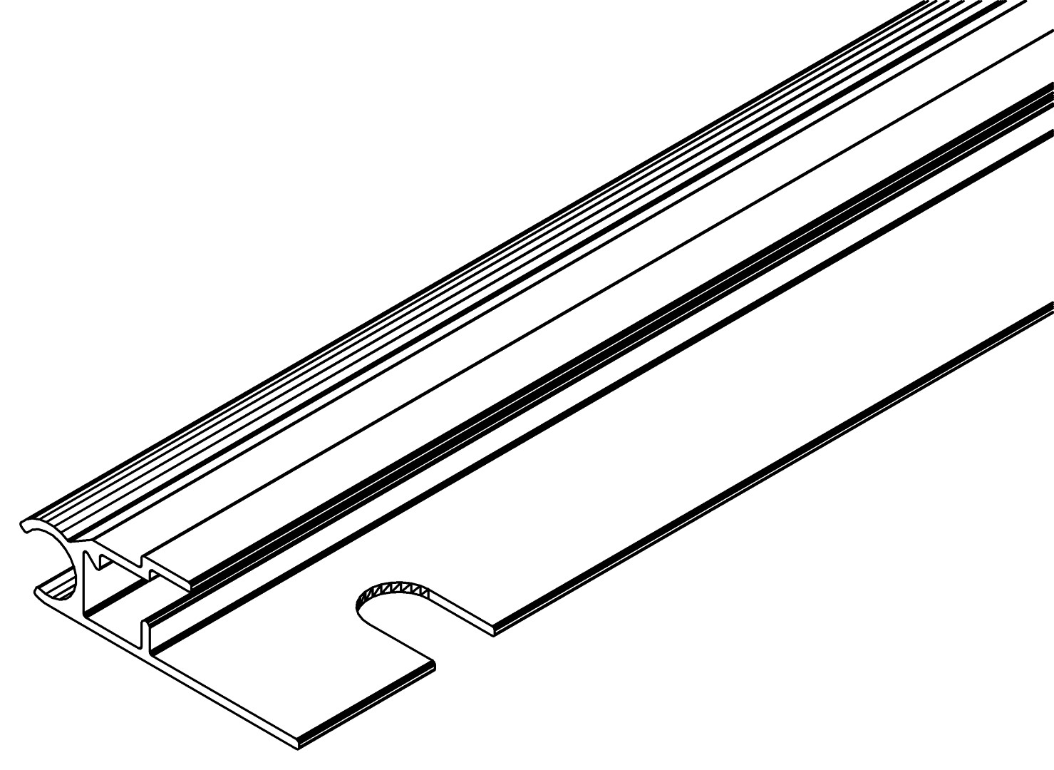 Deckelabschluss hinten, 3513, L808, , Farbe: Blank